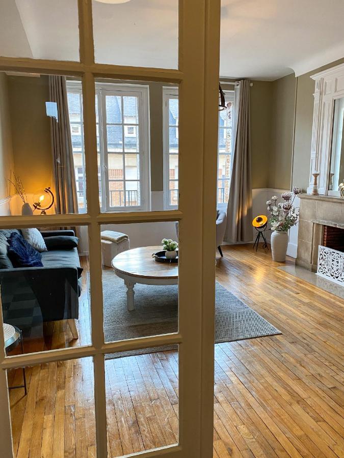 Appartement Chic, 3 Chambres, Hyper Centre-Ville, Parking Payant อาเมียงส์ ภายนอก รูปภาพ